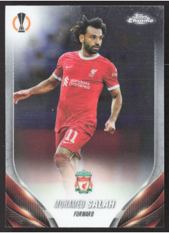 Mohamed Salah, Známka, Topps Chrome UEFA Club Competitions 2023-24, BASE