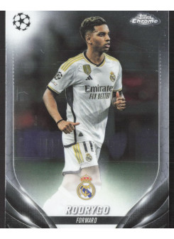 Rodrygo, Známka, Topps Chrome UEFA Club Competitions 2023-24, BASE