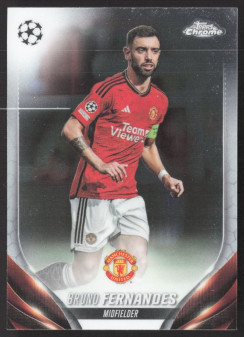 Bruno Fernandes, Známka, Topps Chrome UEFA Club Competitions 2023-24, BASE