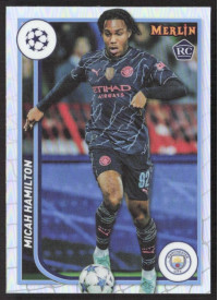 Micah Hamilton, Kartička, Topps Merlin Chrome UEFA Club Competitions 2023-24, Refractor