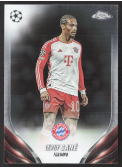 Leroy Sané, Kartička, Topps Chrome UEFA Club Competitions 2023-24, BASE