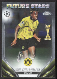 Jamie Bynoe-Gittens, Kartička, Topps Chrome UEFA Club Competitions 2023-24, BASE