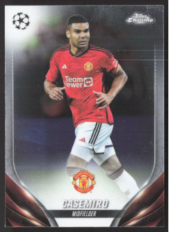 Casemiro, Kartička, Topps Chrome UEFA Club Competitions 2023-24, BASE