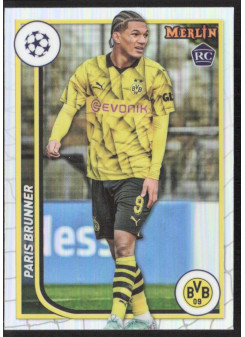 Paris Brunner, Kartička, Topps Merlin Chrome UEFA Club Competitions 2023-24, Refractor