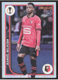 Jeanuel Belocian, Kartička, Topps Merlin Chrome UEFA Club Competitions 2023-24, Refractor