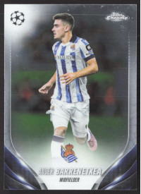 Ander Barrenetxea, Kartička, Topps Chrome UEFA Club Competitions 2023-24, BASE