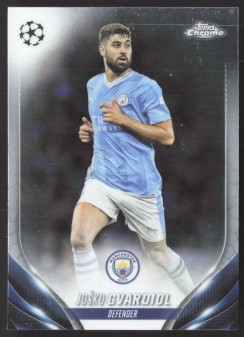 Joško Gvardiol, Kartička, Topps Chrome UEFA Club Competitions 2023-24, BASE