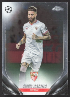 Sergio Ramos, Kartička, Topps Chrome UEFA Club Competitions 2023-24, BASE