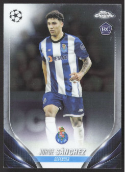 Jorge Sánchez, Kartička, Topps Chrome UEFA Club Competitions 2023-24, BASE