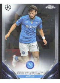 Khvicha Kvaratskhelia, Kartička, Topps Chrome UEFA Club Competitions 2023-24, BASE
