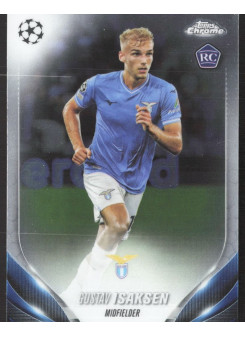 Gustav Isaksen, Kartička, Topps Chrome UEFA Club Competitions 2023-24, BASE