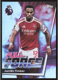 Jurriën Timber, Kartička, Topps Premier League Debute Edition 2026, INSERT