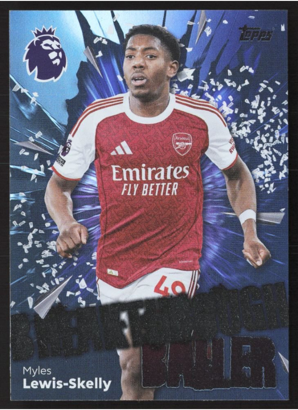 Myles Lewis-Skelly, Card, Topps Premier League Debute Edition 2026, INSERT