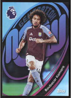 Boubacar Kamara, Card, Topps Premier League Debute Edition 2026, INSERT