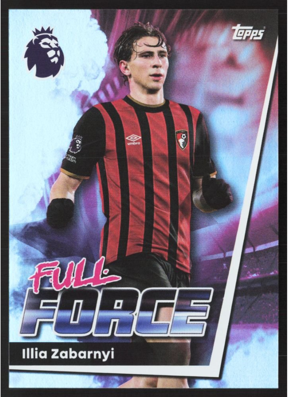 Illia Zabarnyi, Card, Topps Premier League Debute Edition 2026, INSERT