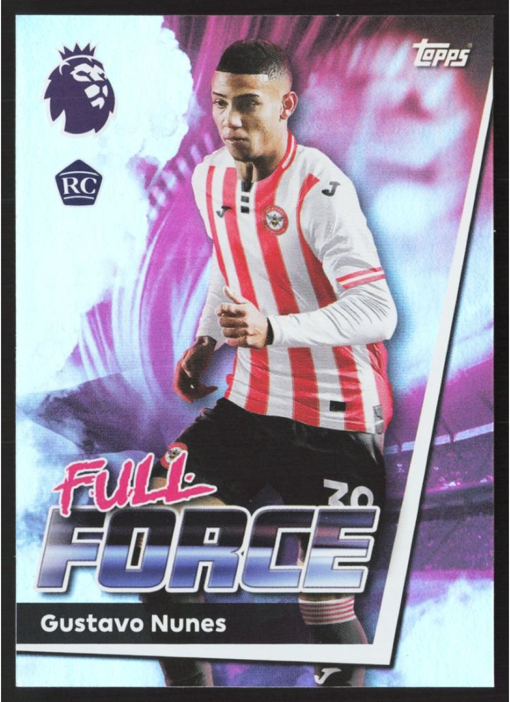 Gustavo Nunes, Card, Topps Premier League Debute Edition 2026, INSERT