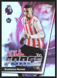Gustavo Nunes, Card, Topps Premier League Debute Edition 2026, INSERT