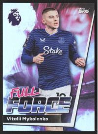 Vitalii Mykolenko, Kartička, Topps Premier League Debute Edition 2026, INSERT