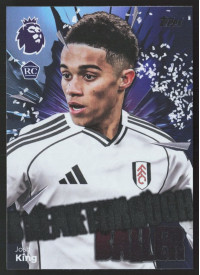 Josh King, Card, Topps Premier League Debute Edition 2026, INSERT