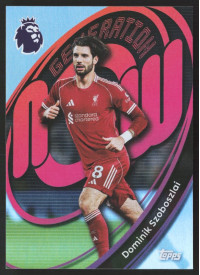 Dominik Szoboszlai, Kartička, Topps Premier League Debute Edition 2026, INSERT
