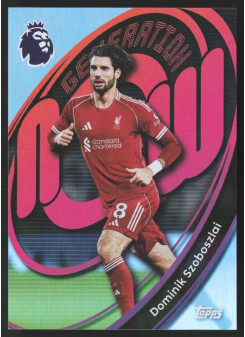Dominik Szoboszlai, Kartička, Topps Premier League Debute Edition 2026, INSERT