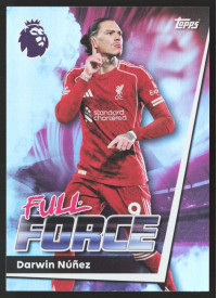Darwin Núñez, Card, Topps Premier League Debute Edition 2026, INSERT