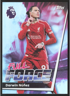 Darwin Núñez, Kartička, Topps Premier League Debute Edition 2026, INSERT