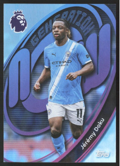 Jérémy Doku, Kartička, Topps Premier League Debute Edition 2026, INSERT
