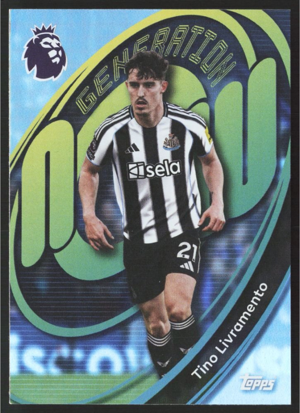 Tino Livramento, Card, Topps Premier League Debute Edition 2026, INSERT