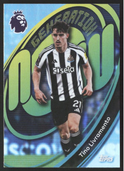 Tino Livramento, Kartička, Topps Premier League Debute Edition 2026, INSERT