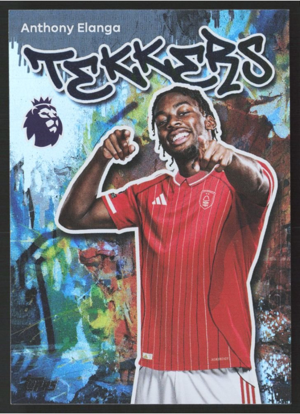 Anthony Elanga, Card, Topps Premier League Debute Edition 2026, INSERT
