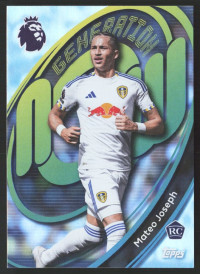 Mateo Joseph, Card, Topps Premier League Debute Edition 2026, INSERT