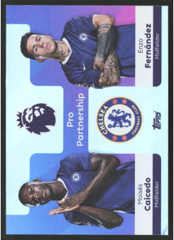 Moisés Caicedo / Enzo Fernández, Kartička, Topps Premier League Debute Edition 2026, INSERT