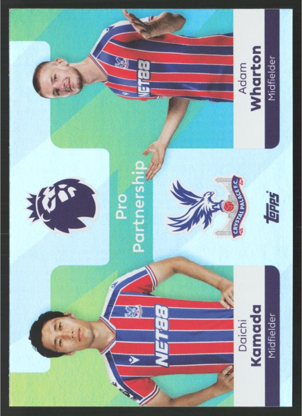 Daichi Kamada / Adam Wharton, Card, Topps Premier League Debute Edition 2026, INSERT
