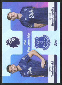 James Tarkowski / Jarrad Branthwaite, Card, Topps Premier League Debute Edition 2026, INSERT