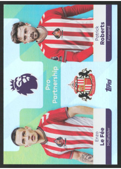 Enzo Le Fée / Patrick Roberts, Kartička, Topps Premier League Debute Edition 2026, INSERT