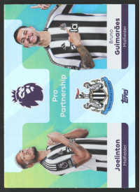 Bruno Guimarães / Joelinton, Kartička, Topps Premier League Debute Edition 2026, INSERT