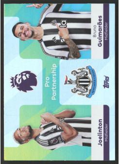 Bruno Guimarães / Joelinton, Kartička, Topps Premier League Debute Edition 2026, INSERT