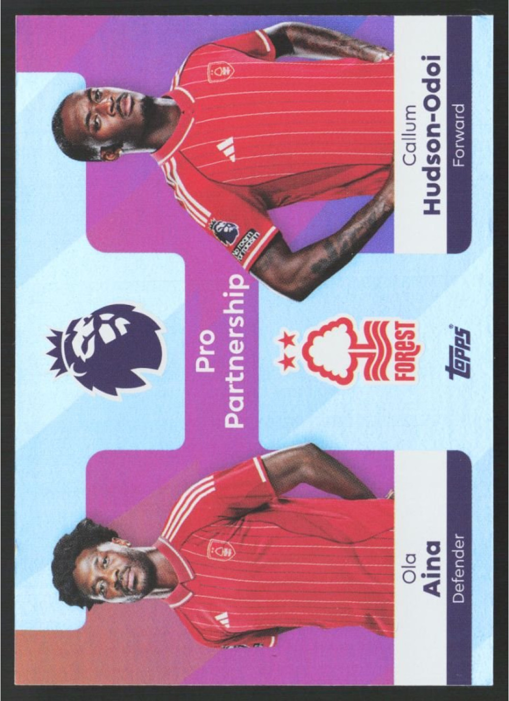 Ola Aina / Callum Hudson-Odoi, Card, Topps Premier League Debute Edition 2026, INSERT