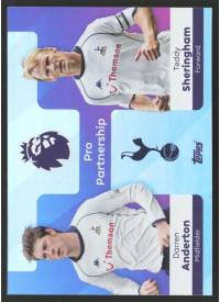 Darren Anderton / Teddy Sheringham, Kartička, Topps Premier League Debute Edition 2026, INSERT