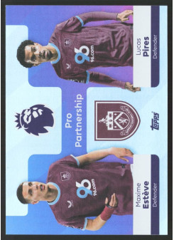 Maxime Estève / Lucas Pires, Kartička, Topps Premier League Debute Edition 2026, INSERT