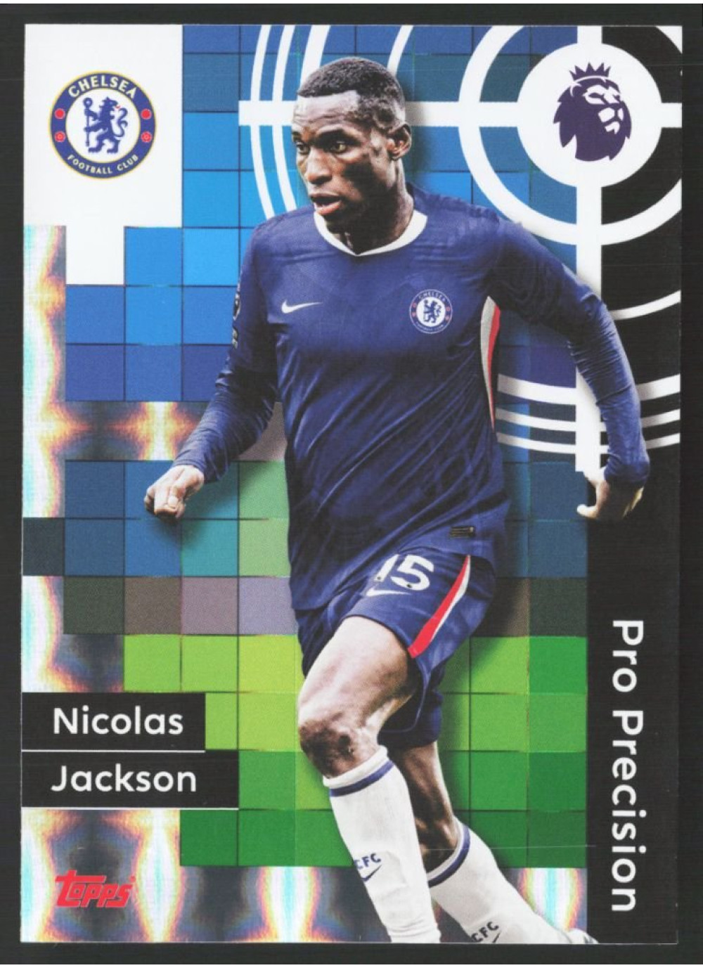 Nicolas Jackson, Card, Topps Premier League Debute Edition 2026, INSERT