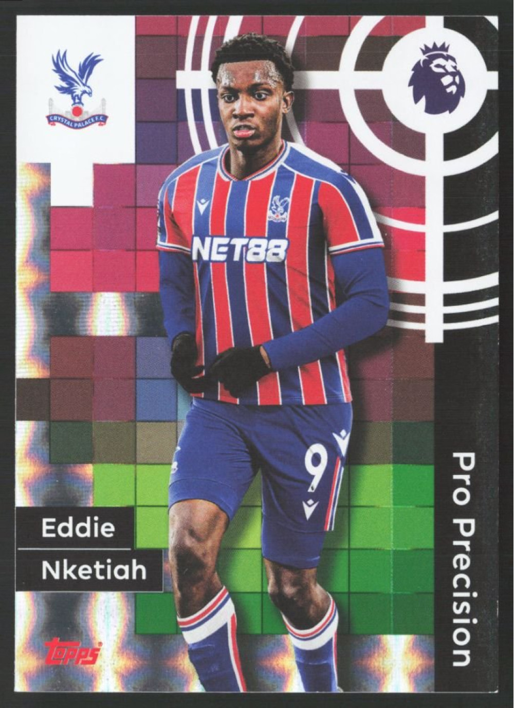 Eddie Nketiah, Card, Topps Premier League Debute Edition 2026, INSERT
