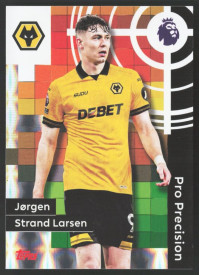 Jørgen Strand Larsen, Kartička, Topps Premier League Debute Edition 2026, INSERT