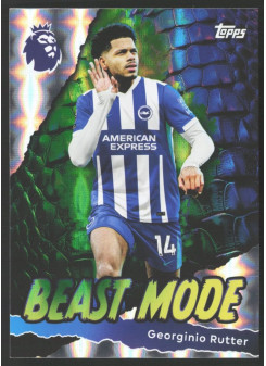 Georginio Rutter, Kartička, Topps Premier League Debute Edition 2026, INSERT