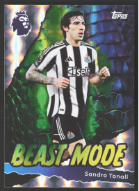 Sandro Tonali, Kartička, Topps Premier League Debute Edition 2026, INSERT