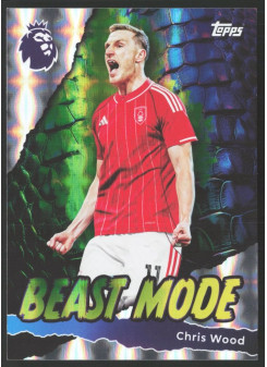 Chris Wood, Card, Topps Premier League Debute Edition 2026, INSERT