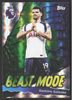 Dominic Solanke, Kartička, Topps Premier League Debute Edition 2026, INSERT