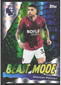 Emerson Palmieri, Kartička, Topps Premier League Debute Edition 2026, INSERT