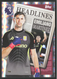 Emiliano Martínez, Kartička, Topps Premier League Debute Edition 2026, INSERT
